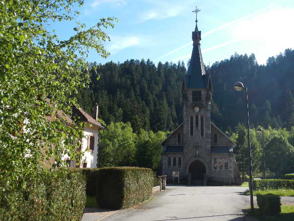 Church of Kichompre. Gerardmer.