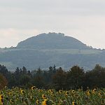 Der Hohenstaufen ist kein erloschener Vulkan, sondern ein Zeugenberg der zurückgewichenen Schwäbischen Alb.