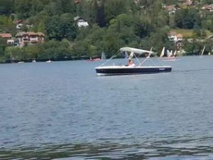 Pleasure boat. Gerardmer.